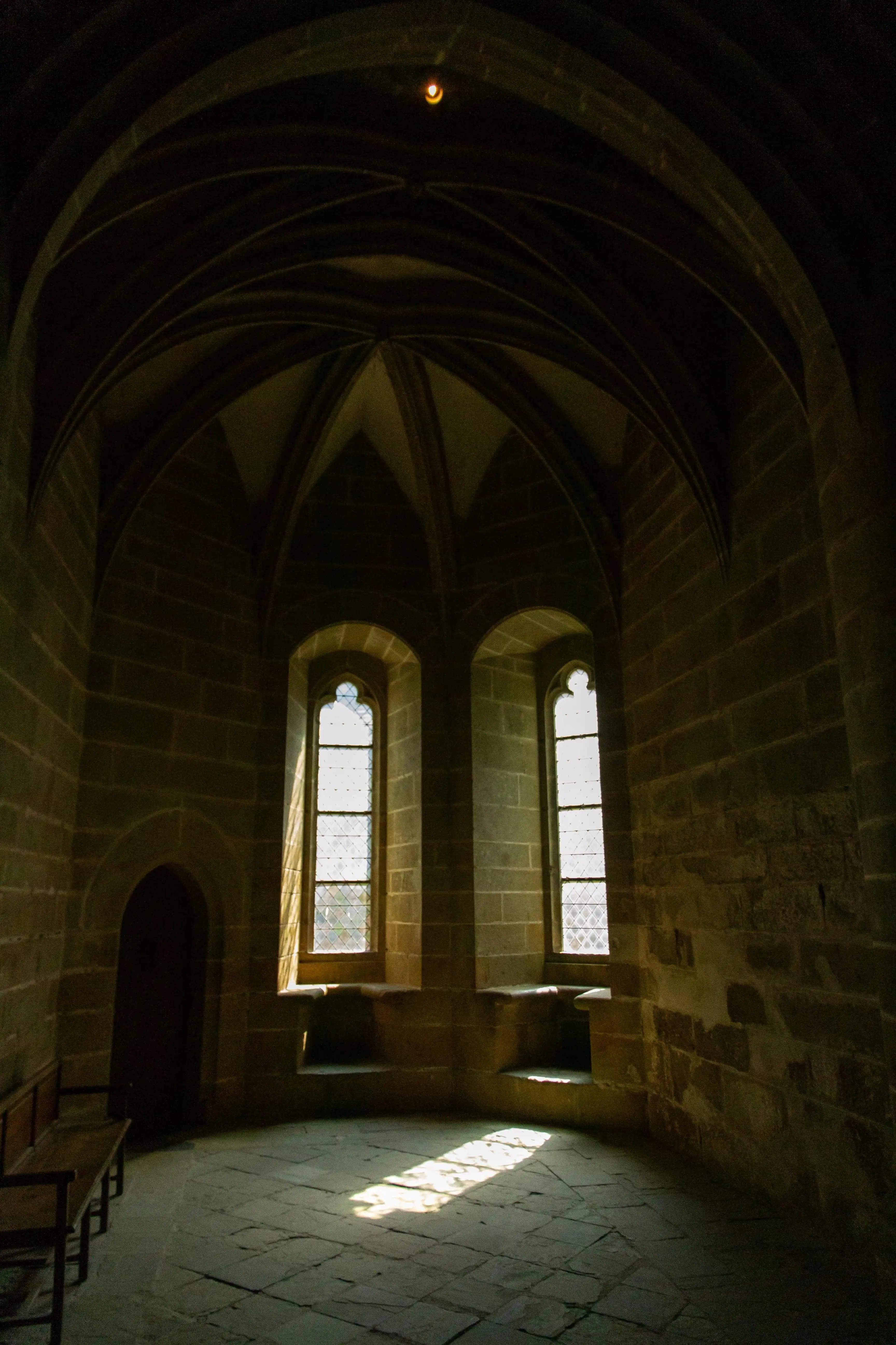 Mont-Saint-Michel Abbey interior