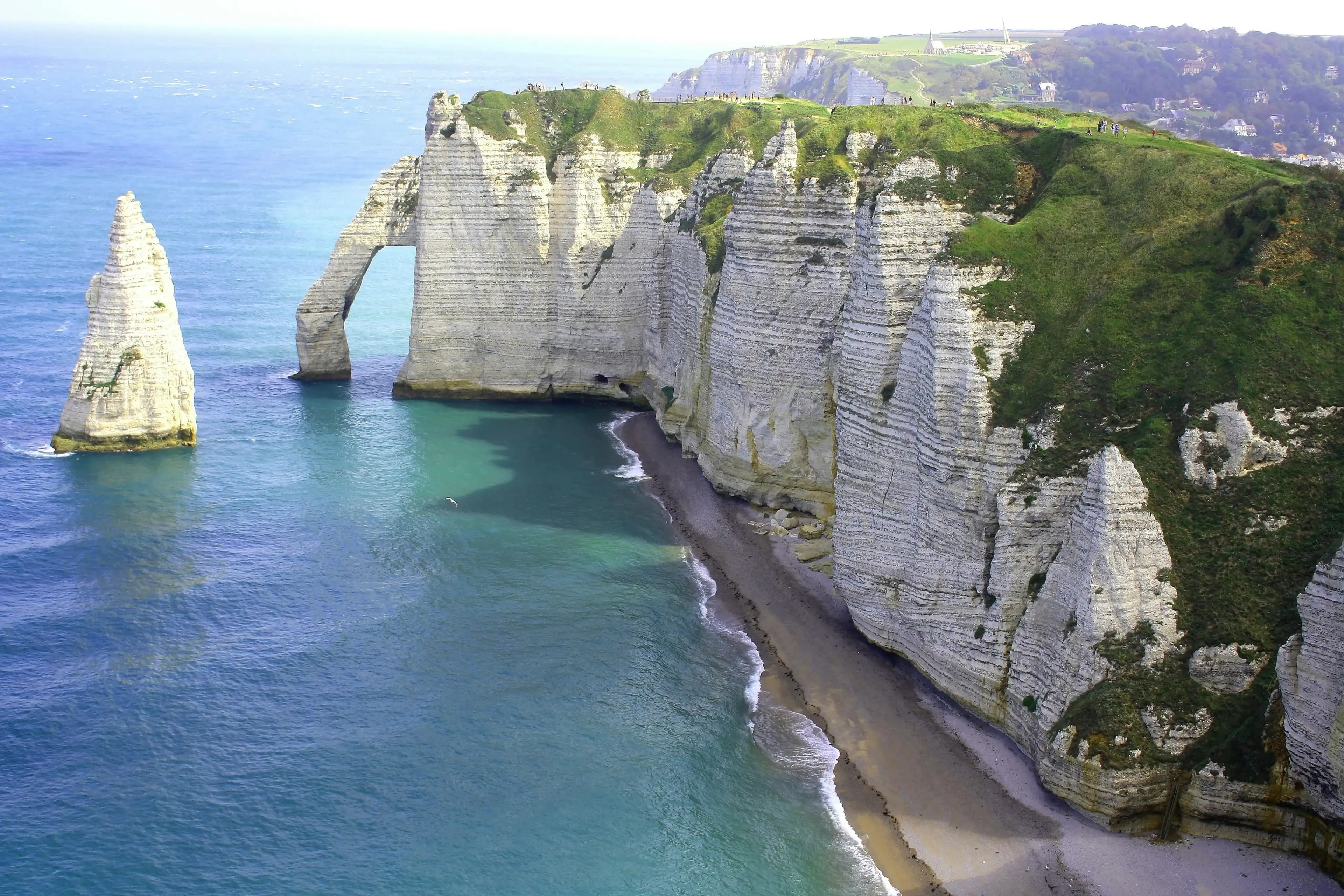 Omaha Beach in Normandy