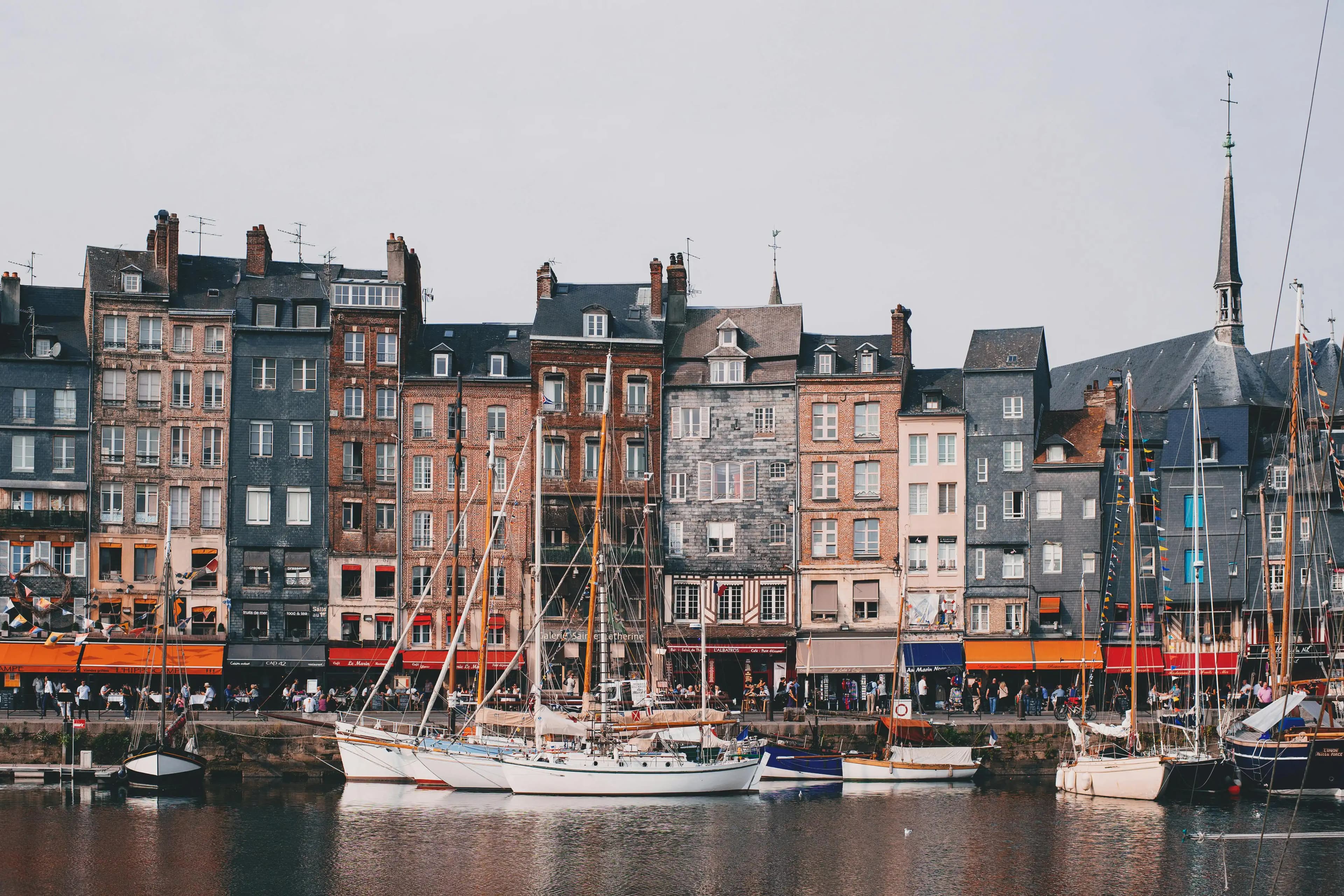 Normandy town